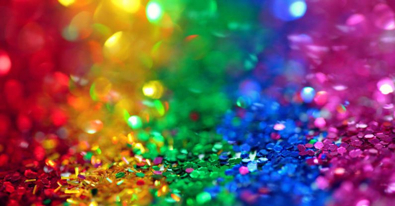 Color - Assorted-color Sequins